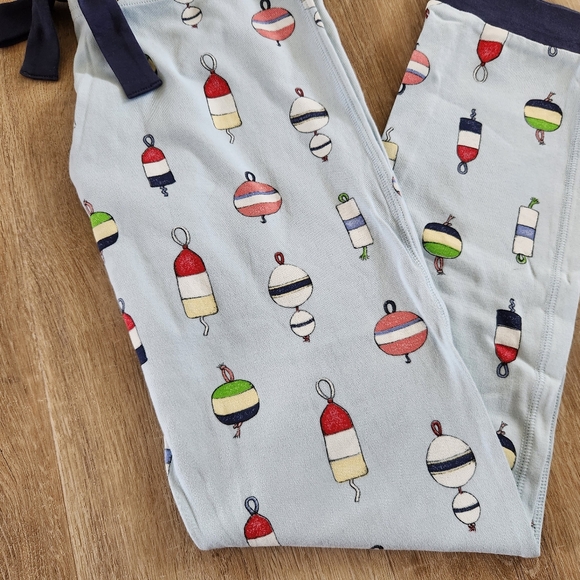 The Beaufort Bonnet Company Blue Pajama Pants with Buoy Print - Picture 2 of 4